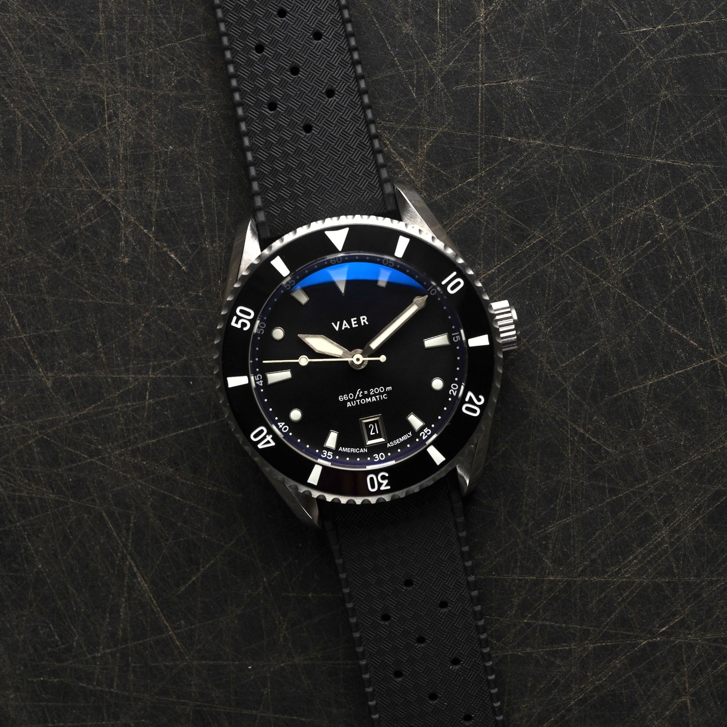 D5 Meridian Black 39mm (New)