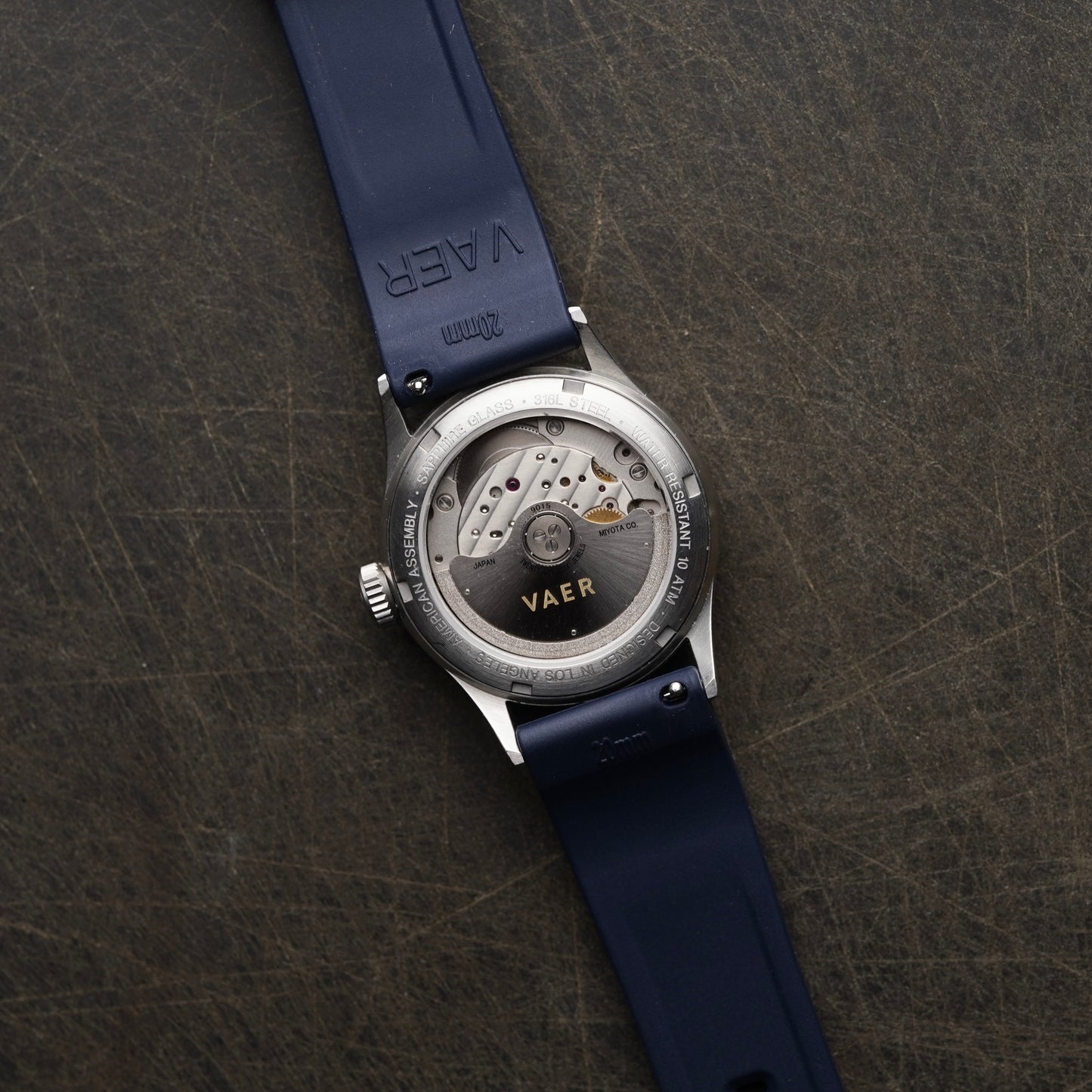 A3 Atlas Navy on Jubilee Bracelet (Fair to Good)