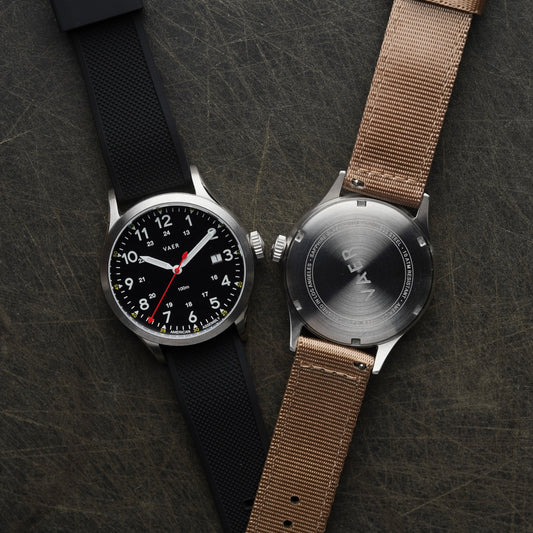 C5 Field Black Quartz (Ronda 715 - Excellent)