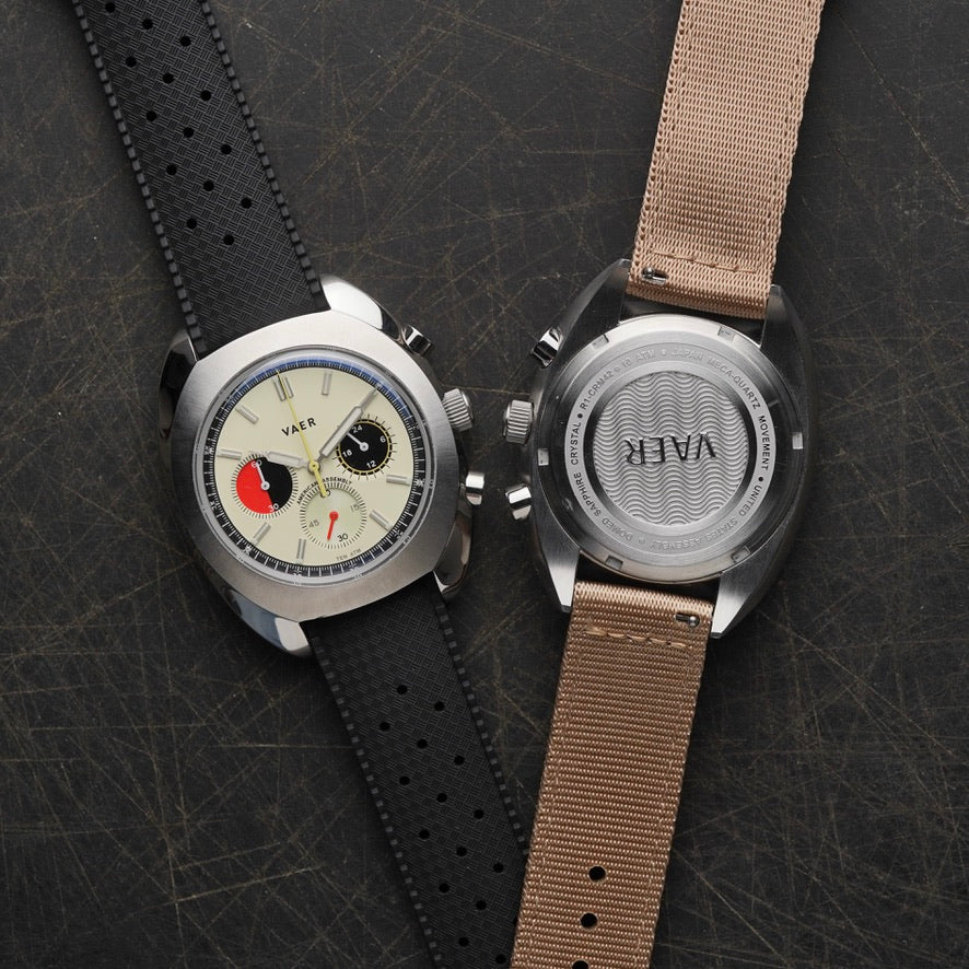 Vaer 42mm Dive Watch Stainless Steel Sellers Case Analogue Diver