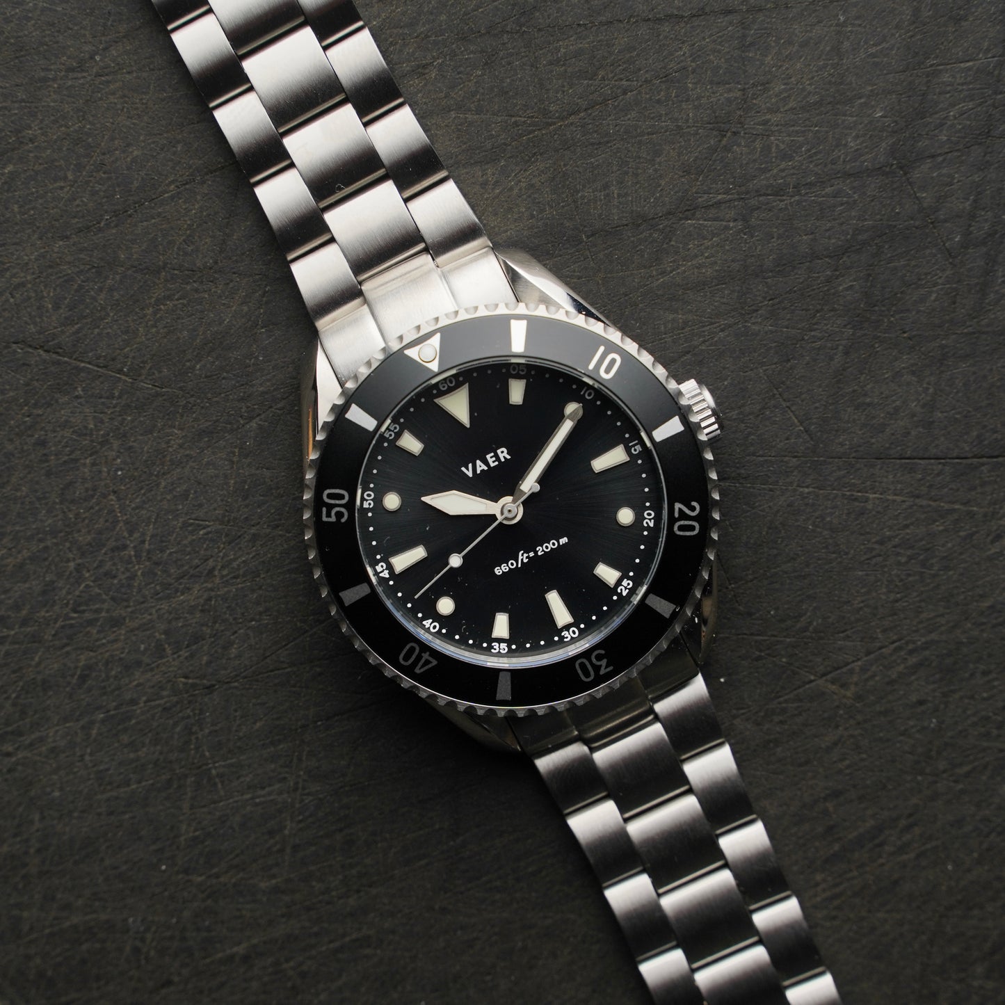 DS4 Meridian Black 42mm (with Date Window) on Standard Bracelet