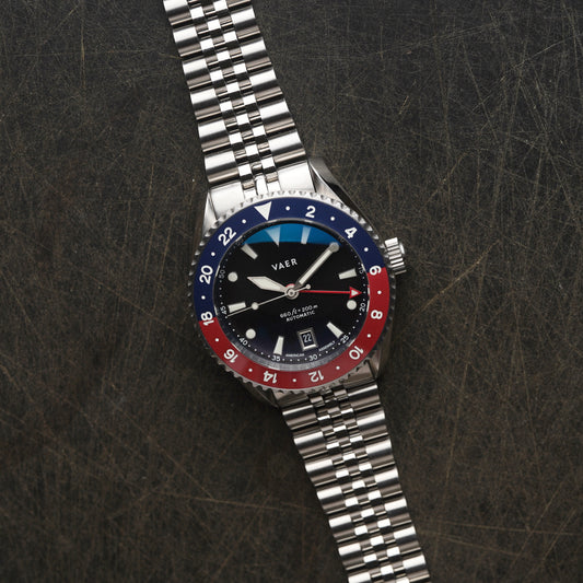 G5 Meridian Pepsi on Jubilee Bracelet