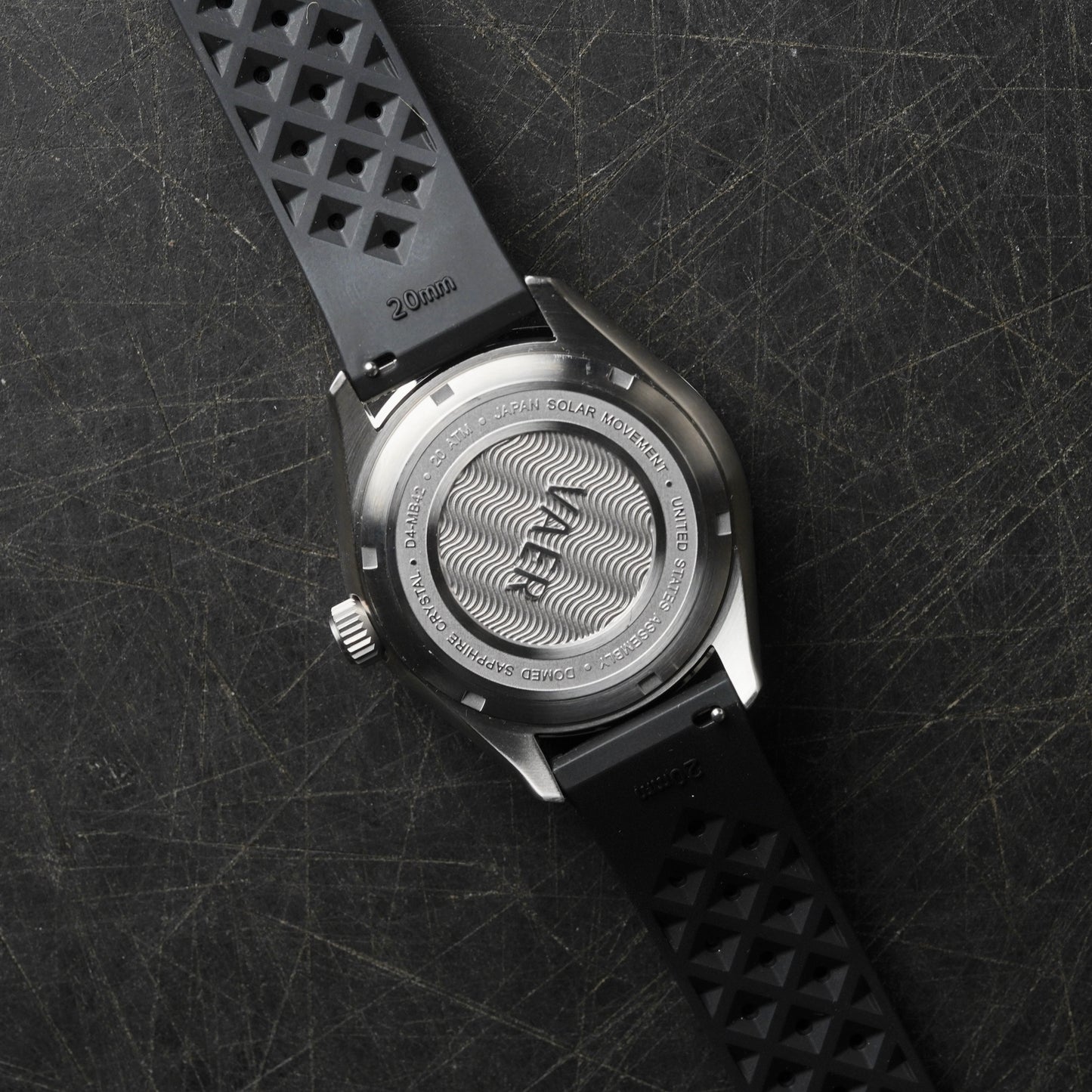 D4 Meridian Black 42mm (Date Window)