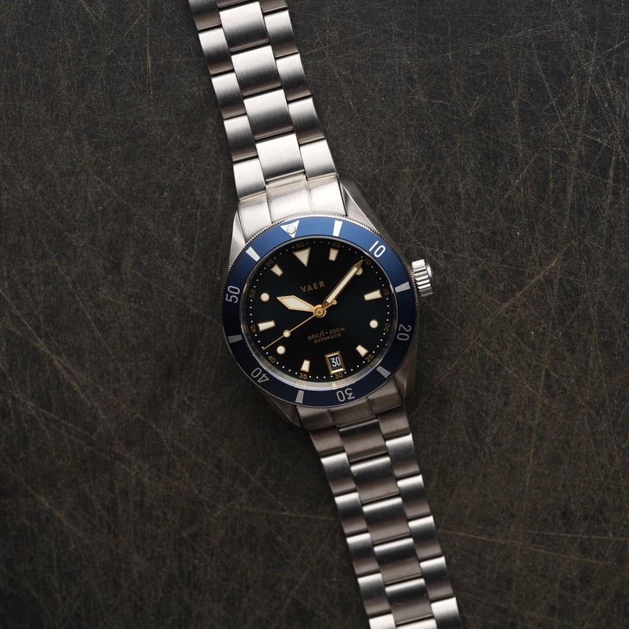 DS5 Meridian Navy 38mm on Standard Bracelet